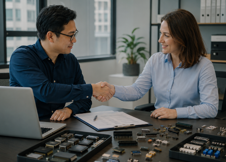 Top 15 Electronic Component Distributors in China 3 Electronic Component Distributor Partnership Meeting
