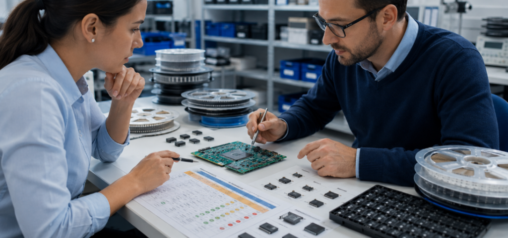 The Complete BOM Procurement Guide for Electronics Buyers 1 Electronic Component Quality Inspection
