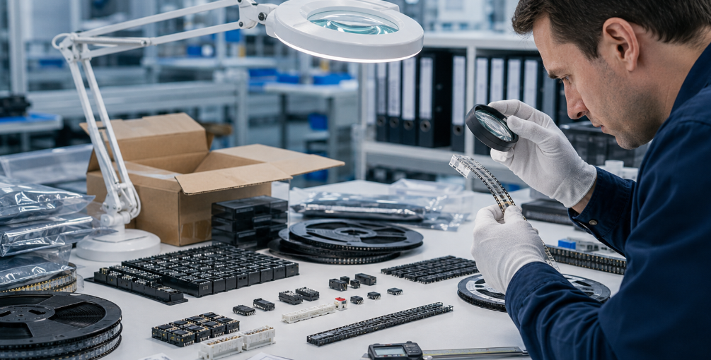 How to Handle Urgent RFQs for Industrial and Automotive Electronic Components 2 Electronic Components Undergoing Quality Inspectionpng