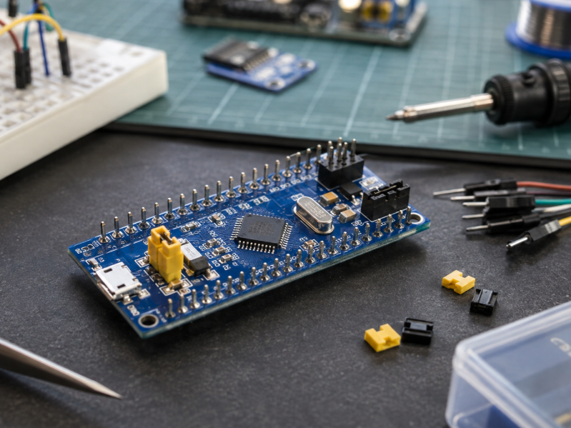 STM32F103C8T6 Guide: Pinout, Features, and Applications 2 STM32F103C8T6 Development Board