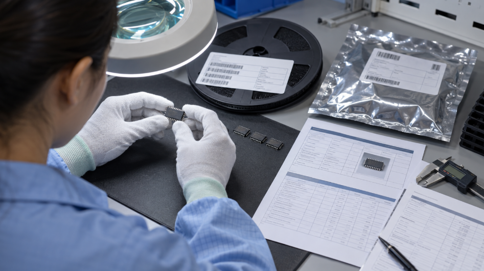 Cross Checking IC Markings Packaging And Documents