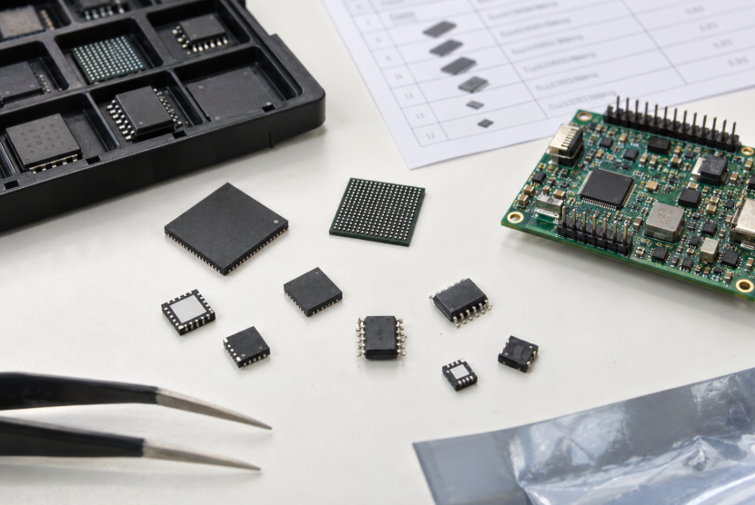 Top 10 Semiconductor Components Used in Modern Electronics 1 Diodes Rectifier And Transistors On A Workbench