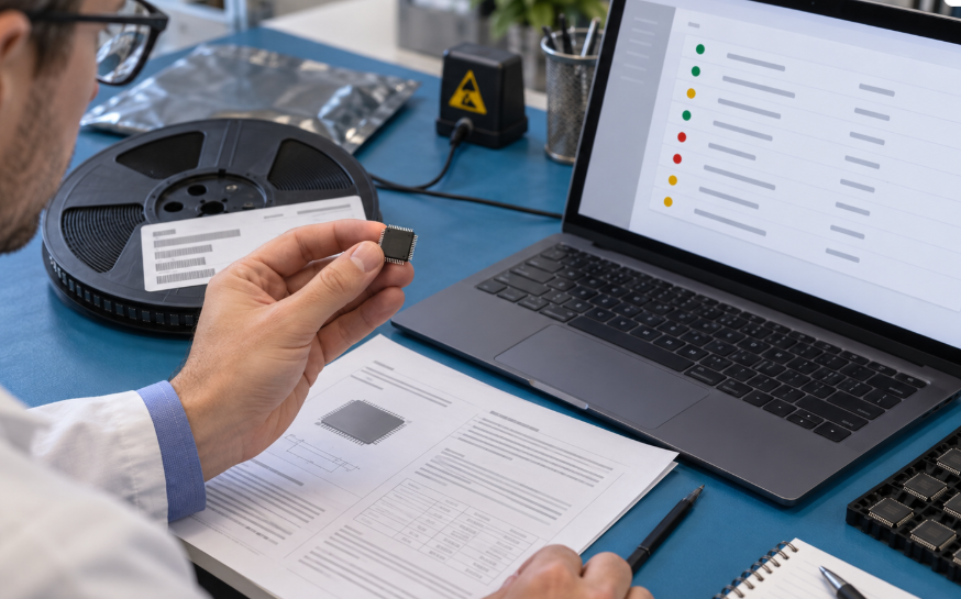 7 BOM Sourcing Mistakes That Can Delay Electronics Production 2 Engineer Checking Component Lifecycle Information