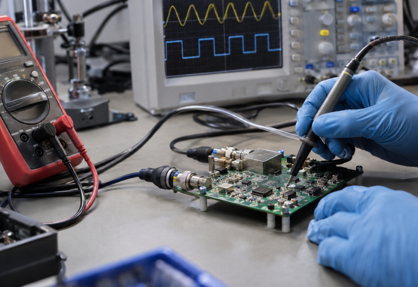 Top 10 Texas Instruments ICs Used in Industrial Electronics 1 Engineer Testing An Industrial Motor Control Board