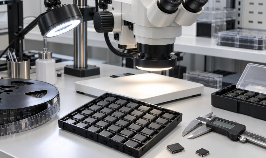 Top 12 Electronic Component Suppliers in China 3 IC Package Quality Inspection