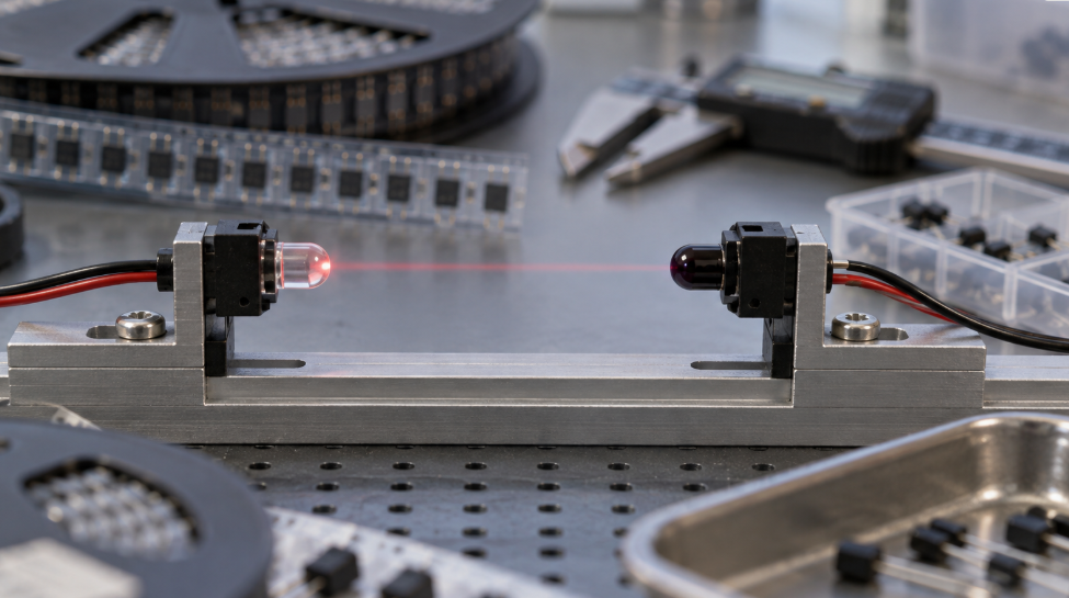 Top 10 Optoelectronic Components You Should Know 2 Infrared Emitter And Receiver Alignment Test