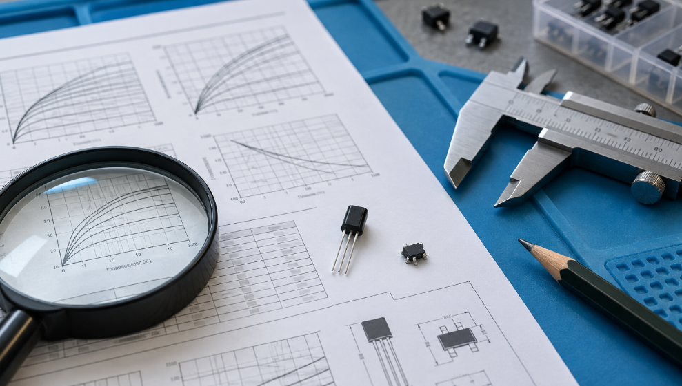 What Is a BJT Transistor? NPN vs PNP Explained 1 BJT Transistor And LED On An Electronics Prototyping Breadboard