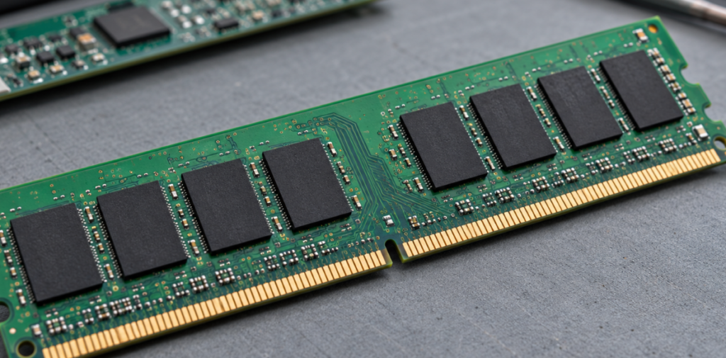 What Are the Main Types of Memory ICs? 2 DRAM Chips On A Memory Module