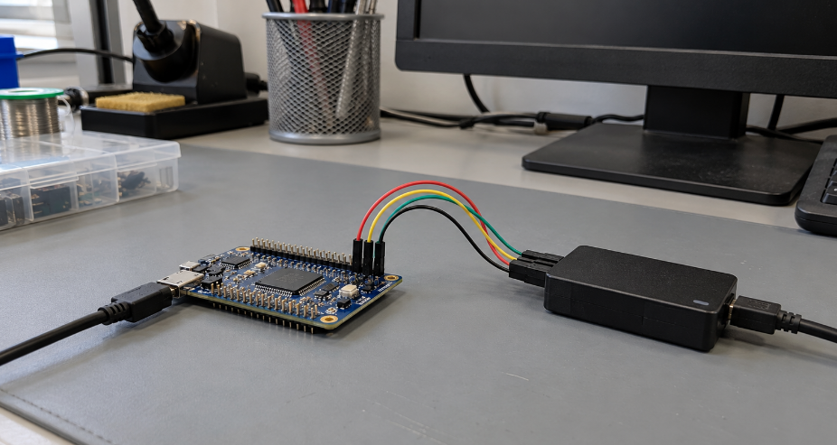 How to Choose a Memory IC for Your Design 2 Logic Analyzer Connected To An Embedded Circuit Board