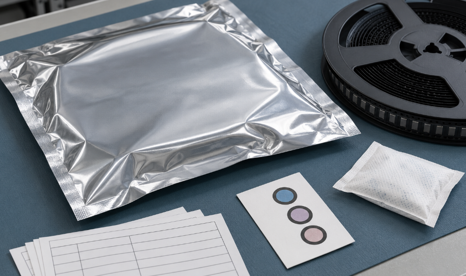 How to Source Obsolete Electronic Components: A Buyer’s Risk Checklist 1 Sealed Electronic Component Reels And Trays Arranged For Stock Verification