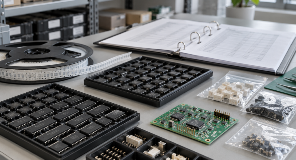 15 Best Electronic Component Distributors in Europe 1 Semiconductor Samples Beside An Embedded Development Board