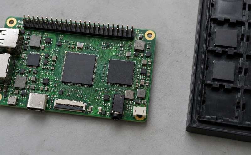 eMMC vs UFS: Which Storage Should You Choose? 2 Three Memory Chips In Opened Carrier Tape