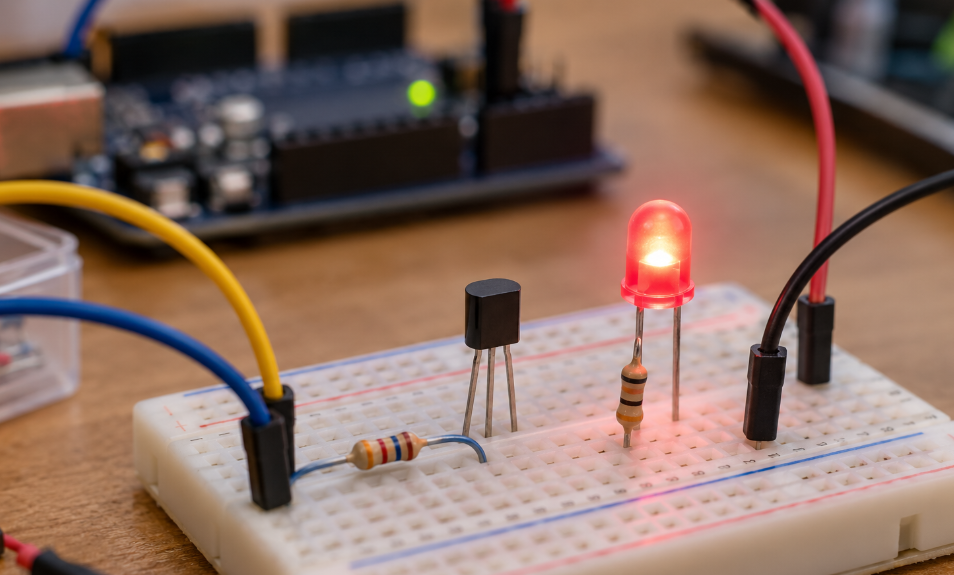 What Is a BJT Transistor? NPN vs PNP Explained 2 Transistor Samples Beside Datasheet Graphs And Package Drawings