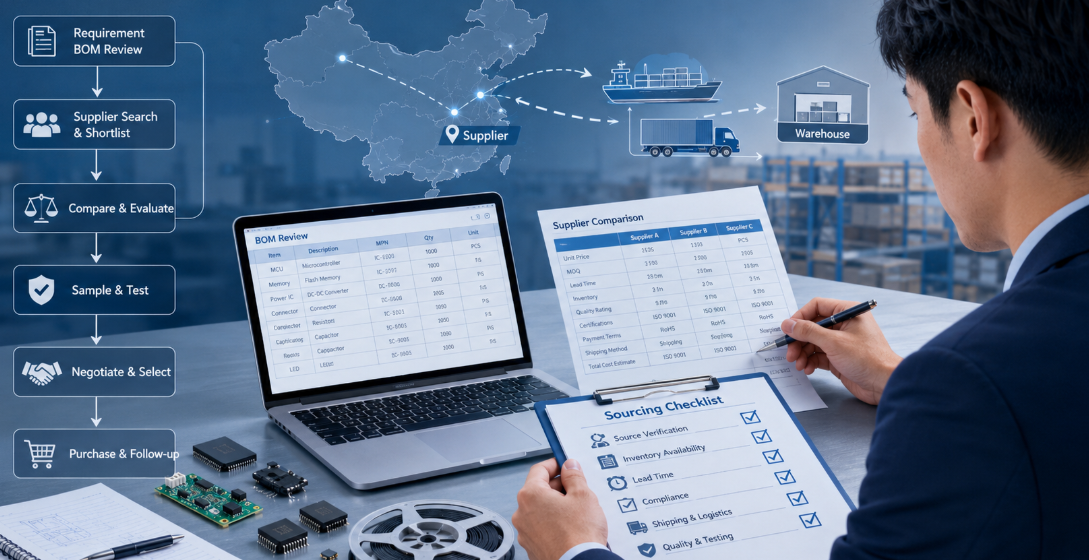 Electronic Component Supplier Selection And BOM Review Process