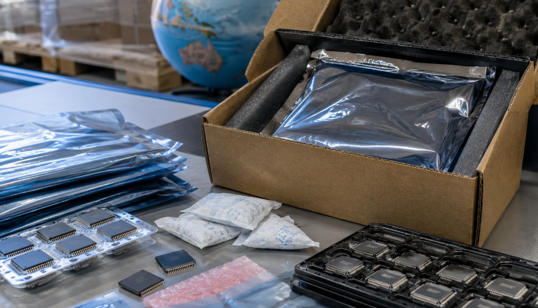 ICs Packed In Anti Static Bags For Shipping