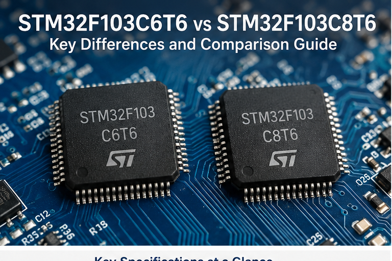 STM32F103C6T6 Vs STM32F103C8T6