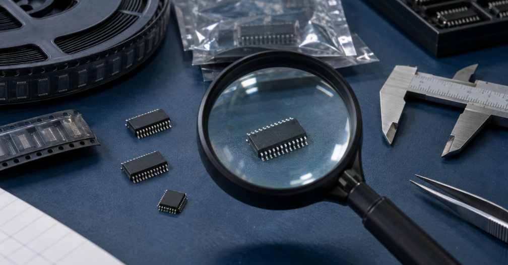 Counterfeit Electronic Components Inspection
