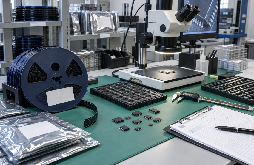 Electronic Component Inspection Before Shipment